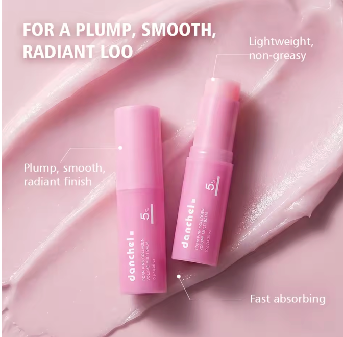 Medicube PDRN Pink Collagen Volume Multi Balm | All In One Volufiline, PDRN, NAD Stick for Youthful-Looking, Helping Look of Fine Lines, Firming Care, Anti-Aging Care | For Under-Eyes, Neck, Forehead, Smile Lines, Lip Care | Korean Skincare