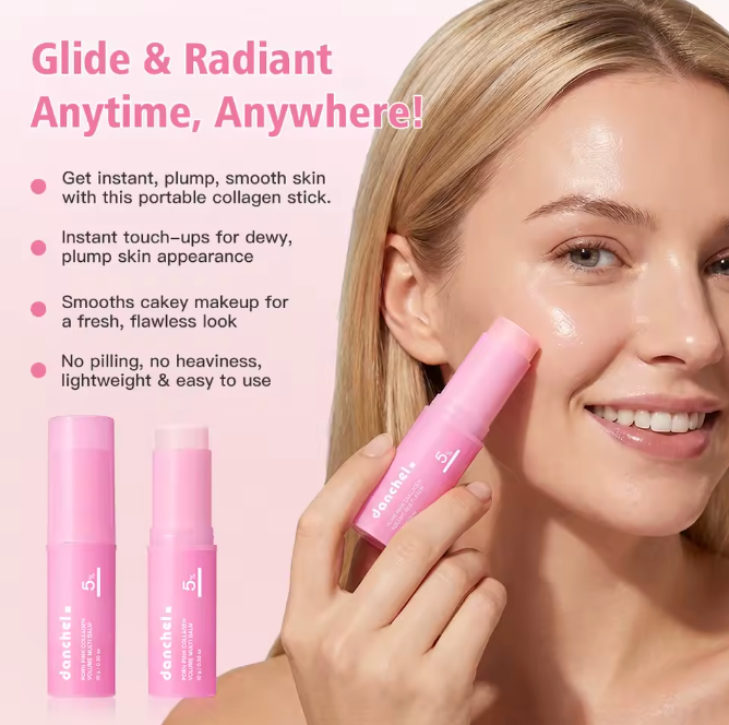 Medicube PDRN Pink Collagen Volume Multi Balm | All In One Volufiline, PDRN, NAD Stick for Youthful-Looking, Helping Look of Fine Lines, Firming Care, Anti-Aging Care | For Under-Eyes, Neck, Forehead, Smile Lines, Lip Care | Korean Skincare